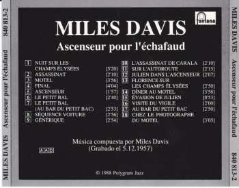 CD Miles Davis: Ascenseur Pour L'échafaud 629730