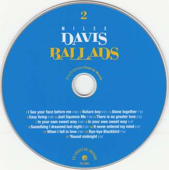 4CD Miles Davis: Ballads 411640