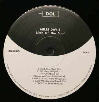 LP Miles Davis: Birth Of The Cool DLX 357790