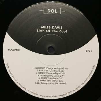 LP Miles Davis: Birth Of The Cool DLX 357790