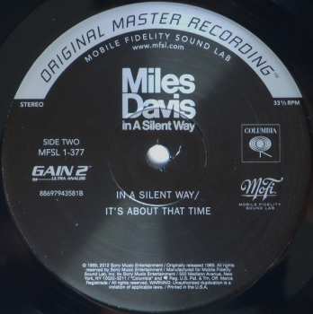 LP Miles Davis: In A Silent Way LTD | NUM 482401