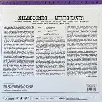 LP Miles Davis: Milestones NUM 606085