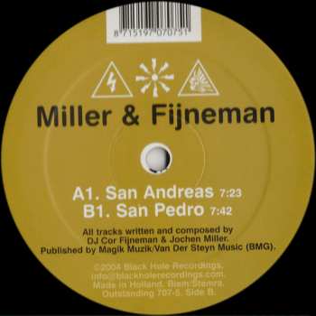 LP Miller & Fijneman: San Andreas 655962