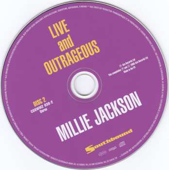 2CD Millie Jackson: Live And Uncensored 554949