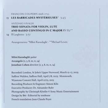 CD Miloš Karadaglić: Baroque 550167