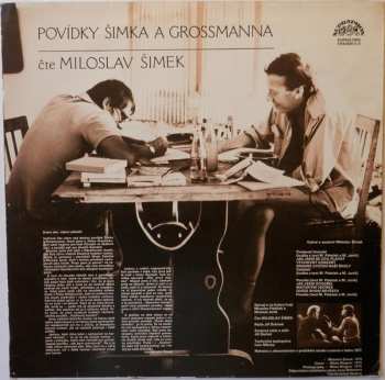 LP Miloslav Šimek: Povídky Šimka A Grossmanna (MODRÝ ŠTÍTEK) 43805