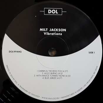 LP Milt Jackson: Vibrations DLX 364772