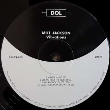 LP Milt Jackson: Vibrations DLX 364772