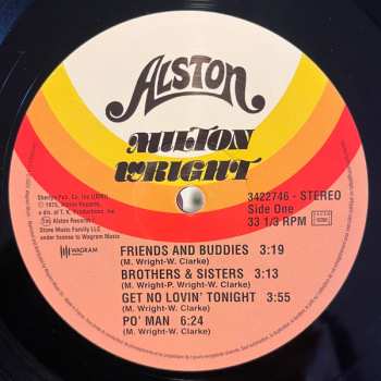 LP Milton Wright: Friends And Buddies 608899