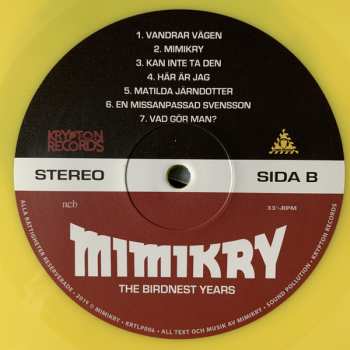 LP Mimikry: The Birdnest Years CLR 60758