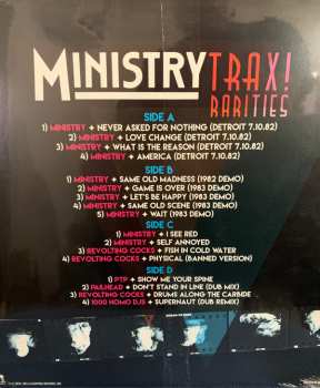 2LP Ministry: Trax! Rarities CLR | LTD 551845