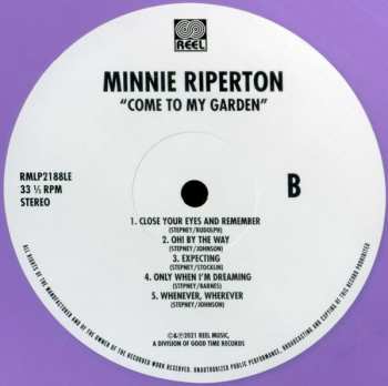 LP Minnie Riperton: Come To My Garden LTD | CLR 576801