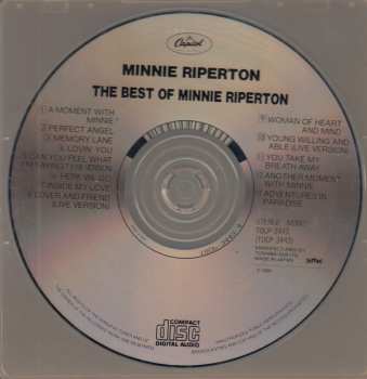 CD Minnie Riperton: The Best Of Minnie Riperton 591351