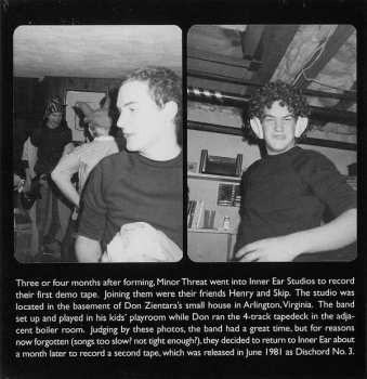 CD Minor Threat: First Demo Tape 246010