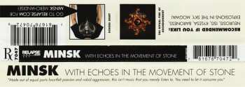 CD Minsk: With Echoes In The Movement Of Stone 40610