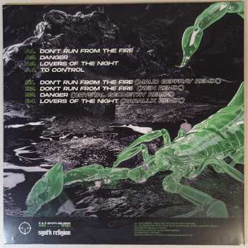 LP Minuit Machine: Don't Run From The Fire (Remix Edition) CLR | LTD 609313