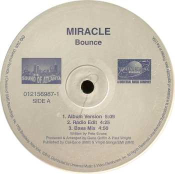 Album Miracle: Bounce