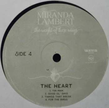 3LP Miranda Lambert: The Weight Of These Wings 604423