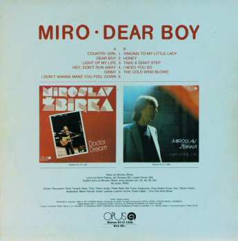 LP Miroslav Žbirka: Dear Boy 614849