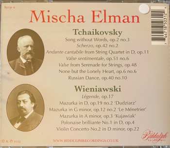 CD Pyotr Ilyich Tchaikovsky: Mischa Elman Plays Tchaikovsky & Wieniawski 576322