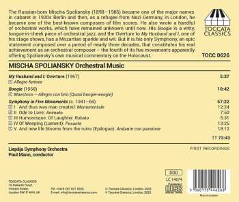 CD Mischa Spoliansky: Orchestral Music 552374