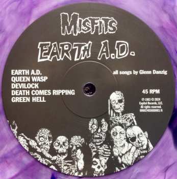 LP Misfits: Earth A.D. / Wolfs Blood CLR 613061