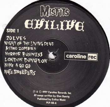 LP Misfits: Evilive 422278