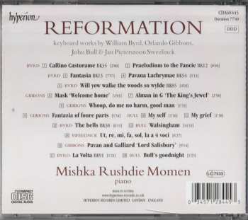 CD Mishka Rushdie Momen: Reformation: Keyboard Works by William Byrd, Orlando Gibbons, John Bull & Jan Pieterszoon Sweelinck 621802