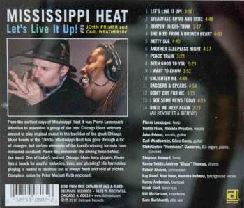 CD Mississippi Heat: Let's Live It Up! 655923