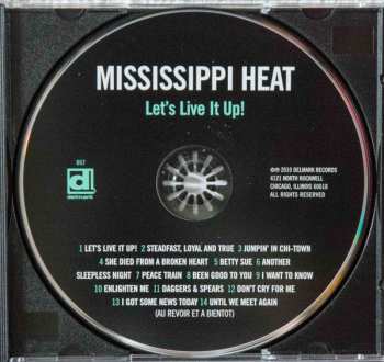 CD Mississippi Heat: Let's Live It Up! 655923