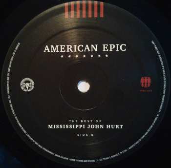 LP Mississippi John Hurt: American Epic: The Best Of Mississippi John Hurt 605803