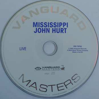 CD Mississippi John Hurt: Live 545119