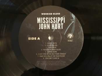 LP Mississippi John Hurt: Worried Blues 610917