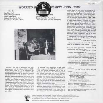 LP Mississippi John Hurt: Worried Blues 612147