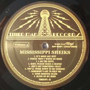 LP Mississippi Sheiks: Complete Recorded Works Presented In Chronological Order Volume 4 608590