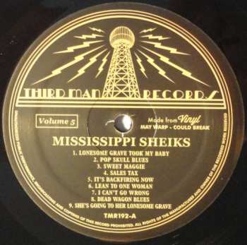 LP Mississippi Sheiks: Complete Recorded Works Presented In Chronological Order Volume 5 553966