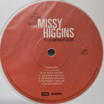 2LP Missy Higgins: The Sound Of White (20th Anniversary Edition) CLR | DLX 625633