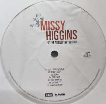 2LP Missy Higgins: The Sound Of White (20th Anniversary Edition) CLR | DLX 625633