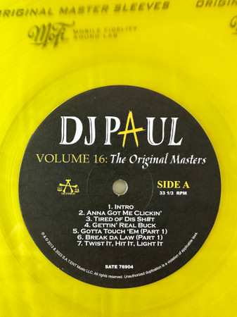 2LP DJ Paul: Volume 16: 4 Da Summer of "94 (The Original Masters) CLR | LTD 605757