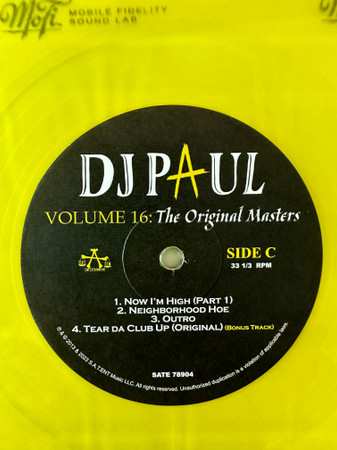 2LP DJ Paul: Volume 16: 4 Da Summer of "94 (The Original Masters) CLR | LTD 605757