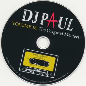 CD DJ Paul: Volume 16: The Original Masters (4 Da Summer "94) 607302