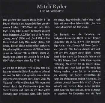 3CD/2DVD Mitch Ryder: Live At Rockpalast 102988