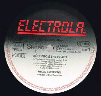 LP Mixed Emotions: Deep From The Heart 425430