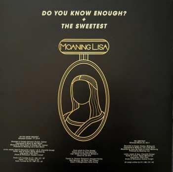 LP Moaning Lisa: Do You Know Enough? + The Sweetest CLR | LTD 611698