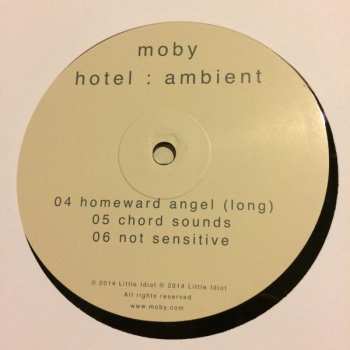 3LP Moby: Hotel : Ambient LTD 48305