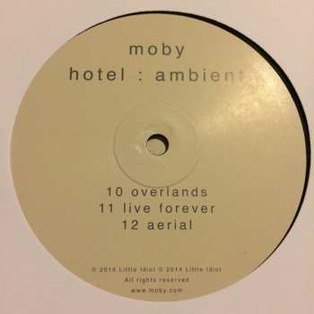 3LP Moby: Hotel : Ambient LTD 48305