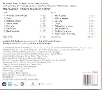 CD Modern Art Orchestra: The Peacock – Tribute To Zoltán Kodály 566691