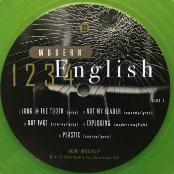 LP Modern English: 1 2 3 4 CLR | LTD 551899