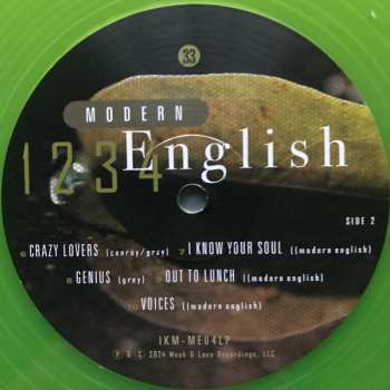 LP Modern English: 1 2 3 4 CLR | LTD 551899