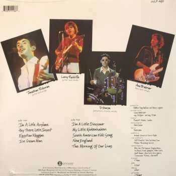 LP Jonathan Richman & The Modern Lovers: Live 614820